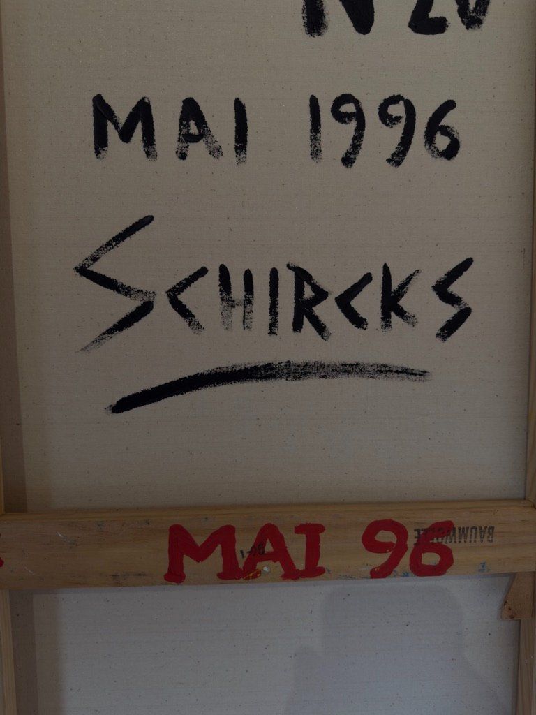 Gemälde: Farbkomposition (grosses Gemälde) Nr. 20 – Gebraucht aus Unterlunkhofen von Chrono69 5