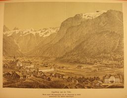 ENGELBERG, LITHOGRAPHIE 1881