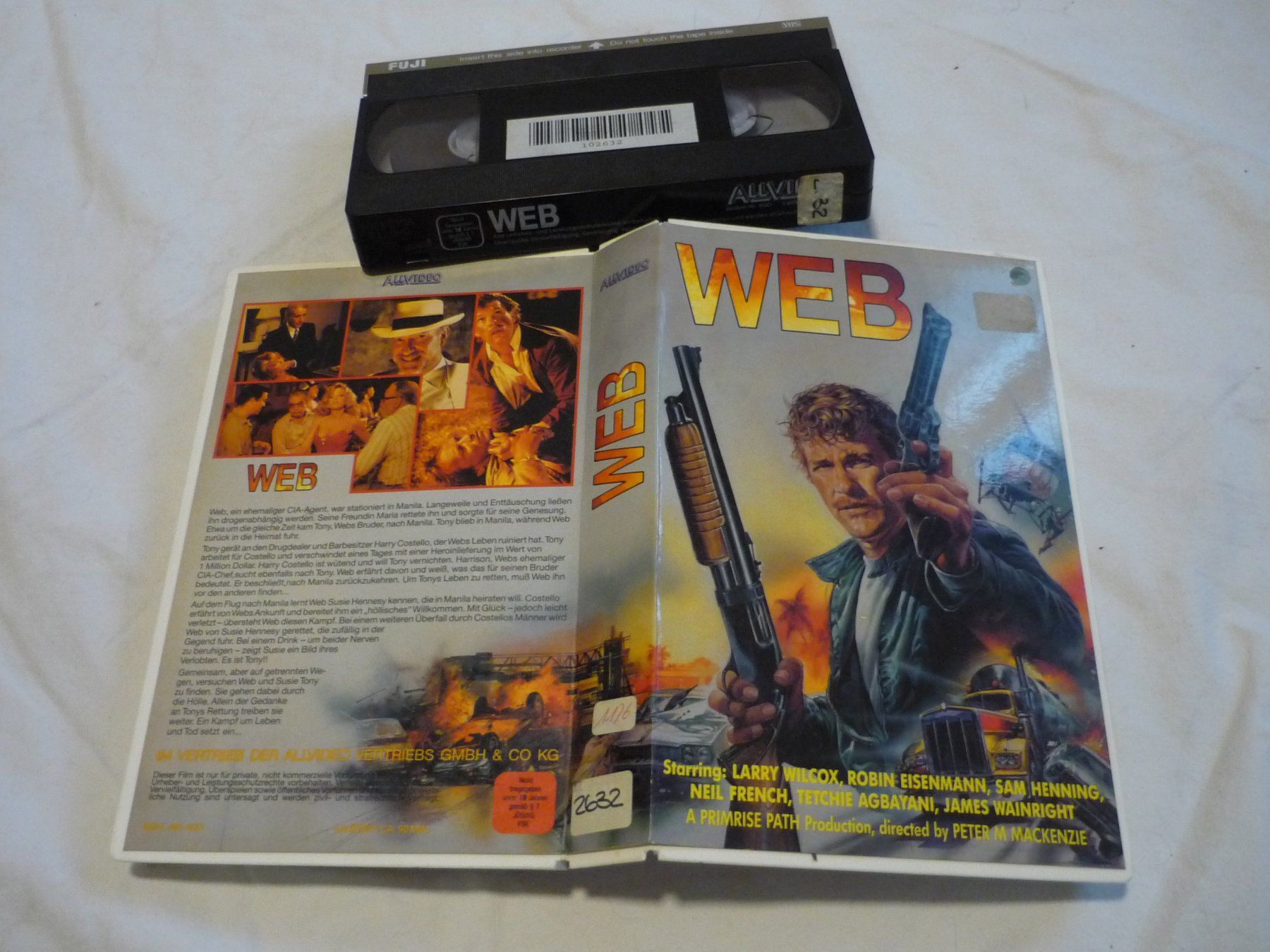 Tutti i VHS: VHS Rare Videokassette - WEB - Action – Usato da Beringen venduto da Flatretriever