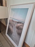 Bild mit Rahmen Strand Dünen Meer guter Zustand