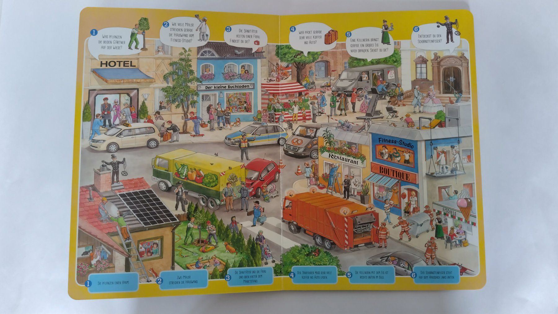 Libri: Das will ich werden / Berufe Wimmelbuch / Anne Suess – Usato da Bellach venduto da JingleJerry 2