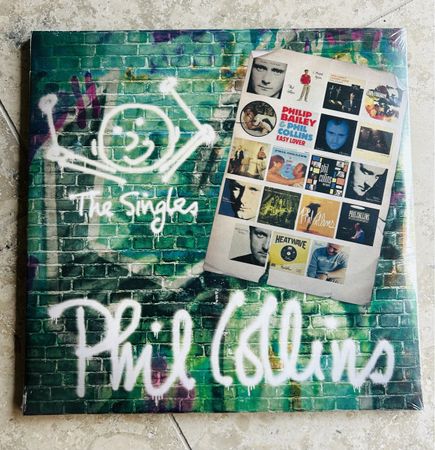 PHIL COLLINS LP - THE SINGLES - NEU
