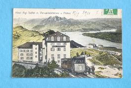 Rigi Staffel - Zahnradbahn No 8 - 1910