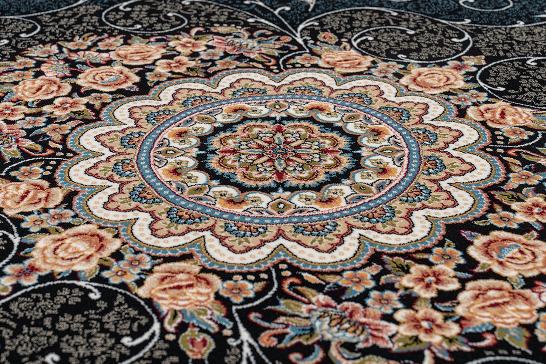 Tappeti: Schöner Orientteppich Perser Teppich blau Wohnzimmer – Nuovo e nell'imballaggio originale da Birmensdorf ZH venduto da azad110 4