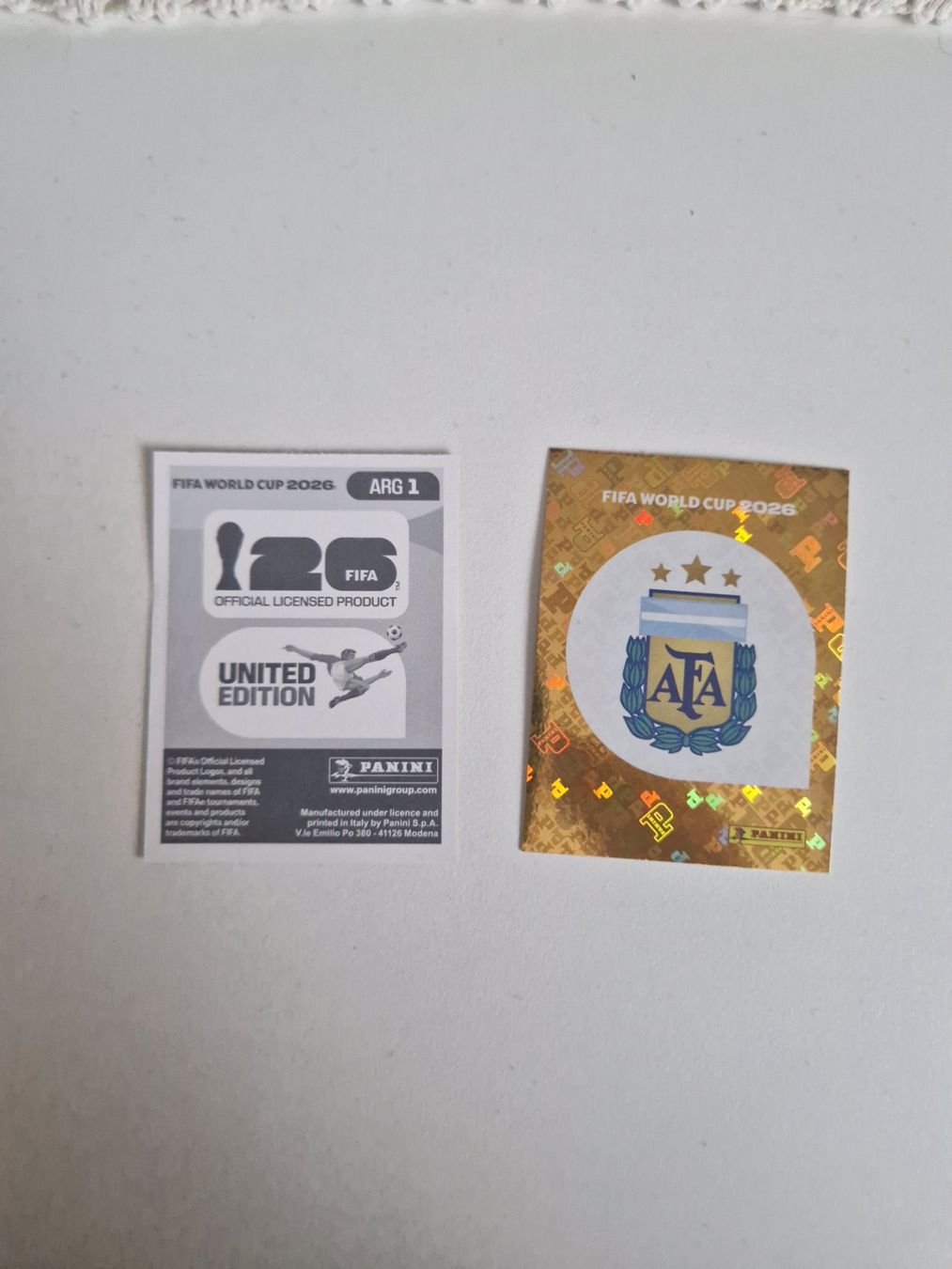 Panini Carte collezionabili: Panini Sticker ARG1 – Nuovo (secondo la descrizione) da Stüsslingen venduto da white_angel86