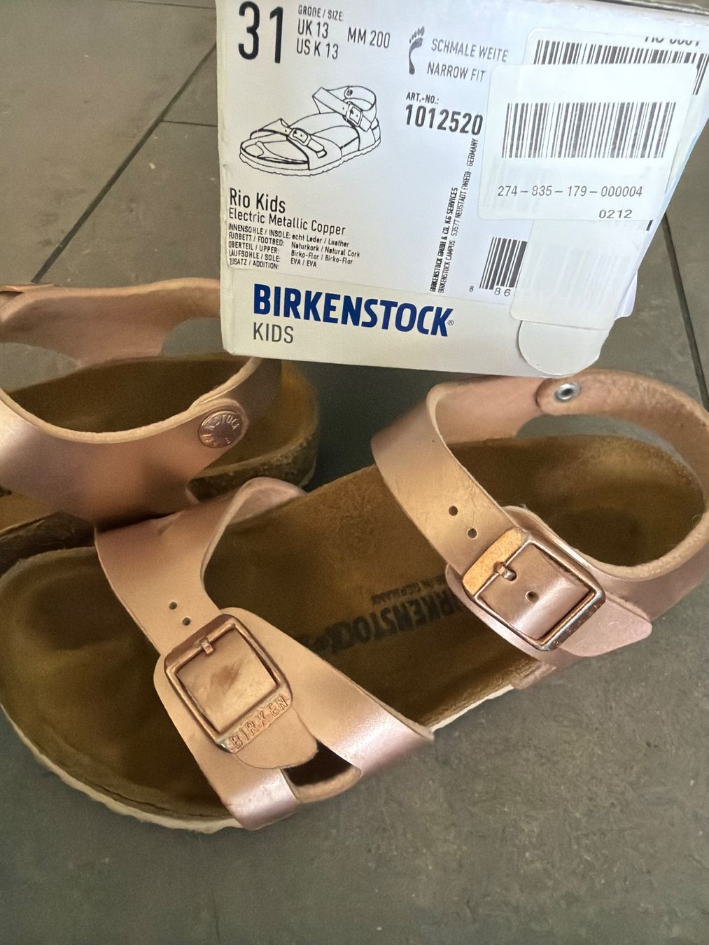 Birkenstock Schuhe für Mädchen: Birkenstock Rio Kids – Gebraucht aus Steffisburg von elle013 5