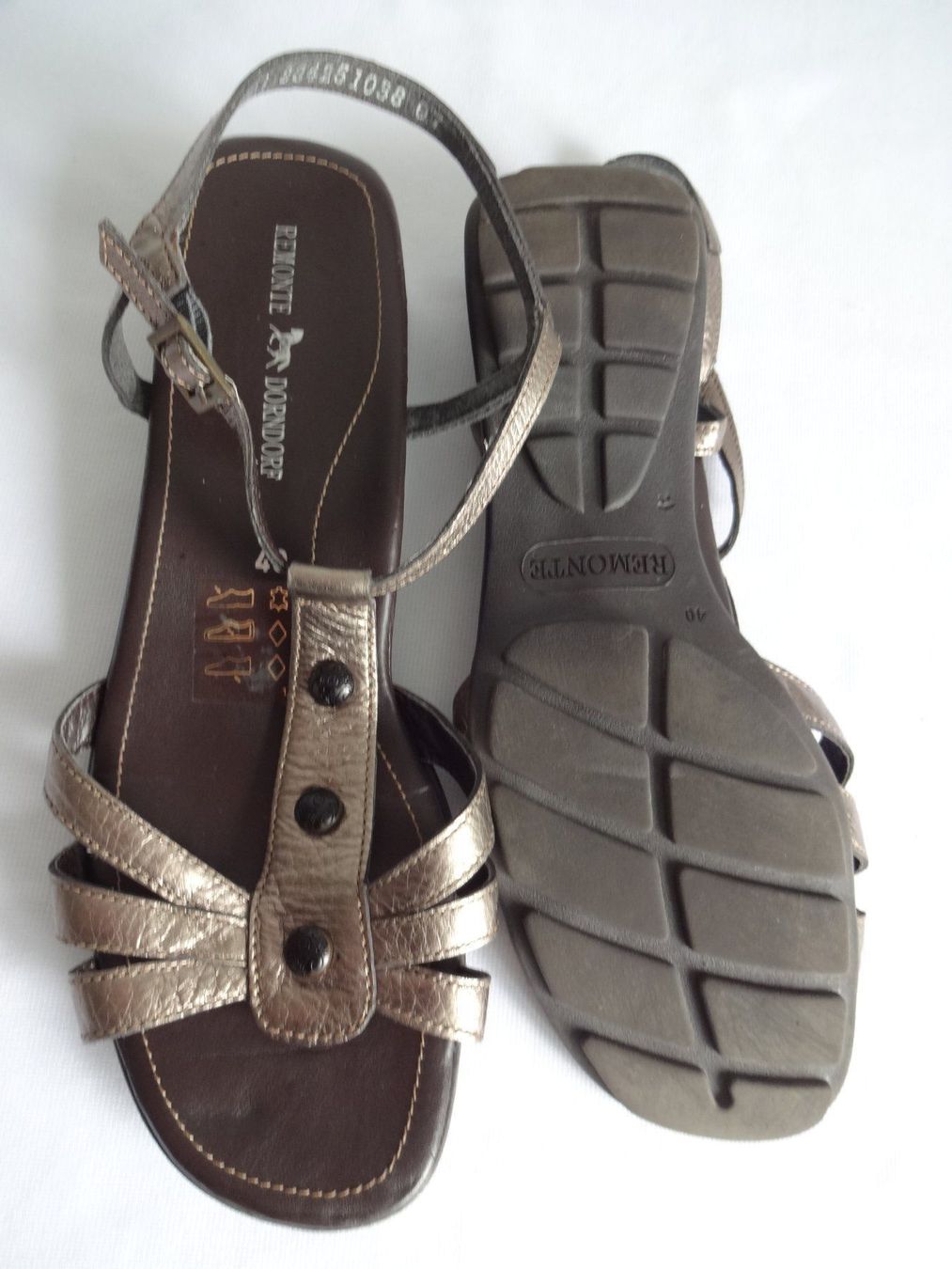 Scarpe da donna: ***REMONTE DORNORE*** Leder Sandalen Gr. 40 – Usato da Bronschhofen venduto da David80 3