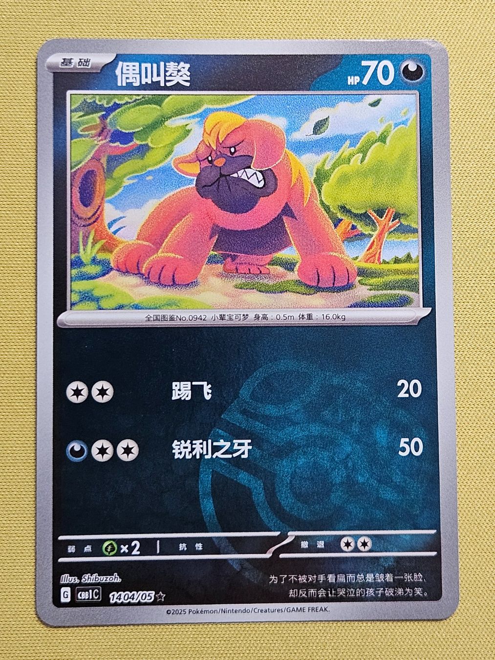 Pokémon Carte collezionabili: CBB1C Gem Pack Vol. 1 - Maschiff 1404/05 – Usato da Bellinzona venduto da Pokemarco