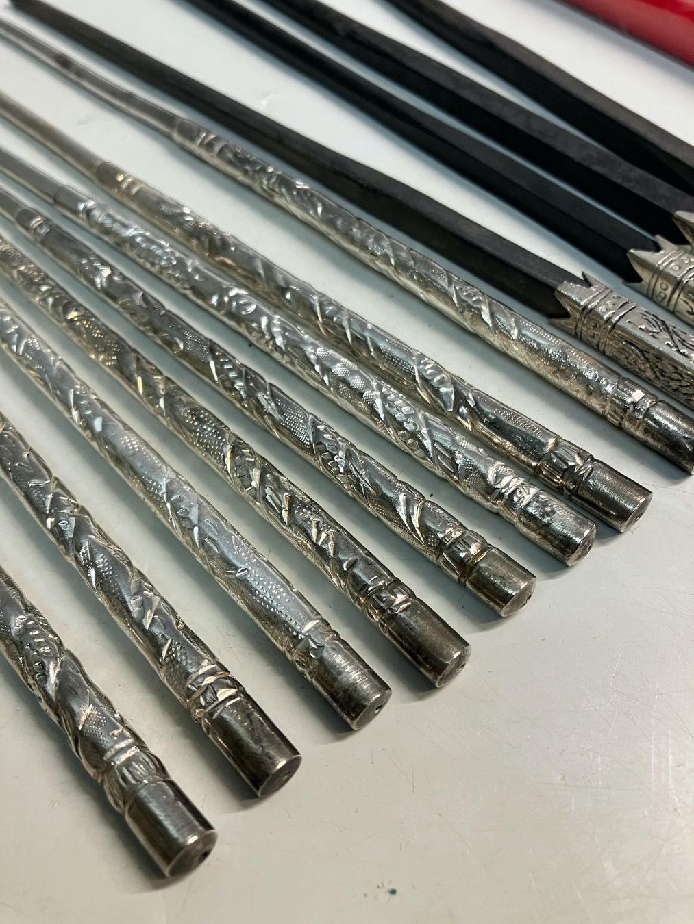 Bestecksets: Lot Essstäbchen Chop Stick versilbert – Gebraucht aus Horw von luzernicus 2