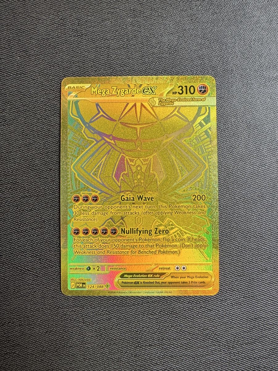 Pokémon Carte collezionabili: Mega Zygarde ex (124/088) – Nuovo (secondo la descrizione) da Arbon venduto da LucaItaliano