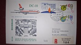 Swissair Geneve - Dakar 01.11.1974