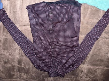 C&A Herren Hemd, regular fit, Gr. M, Dunkelblau/Rot