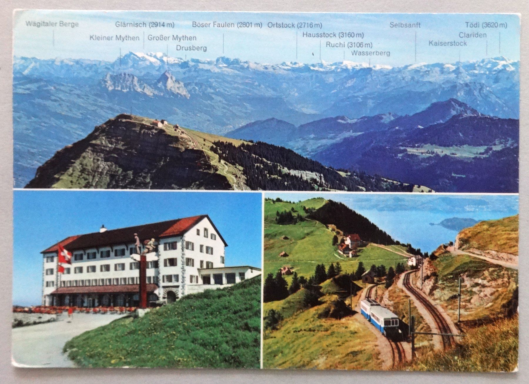 Cartes postales: Rigi-Kulm (1800 m ü.M.) – Défectueux à Fétigny par Billy2miny