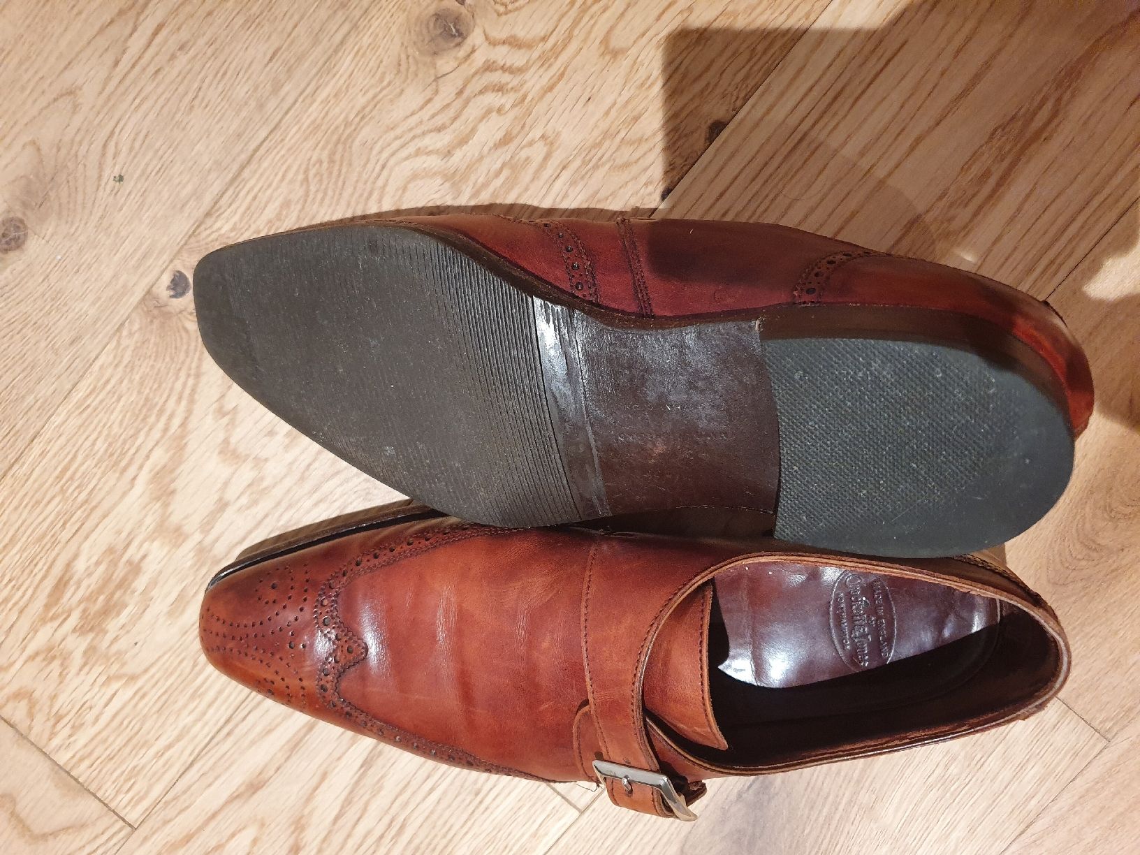Crockett & Jones Herrenschuhe: Crockett & Jones, Schuhe, Monk, 42 – Neu (gemäss Beschreibung) aus Winterthur von Sjull 3