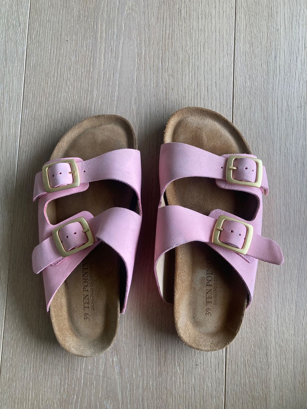 Scarpe da donna: Ten Points Leder Pantoletten Gr. 39 – Usato da Wil SG venduto da Chrissy07