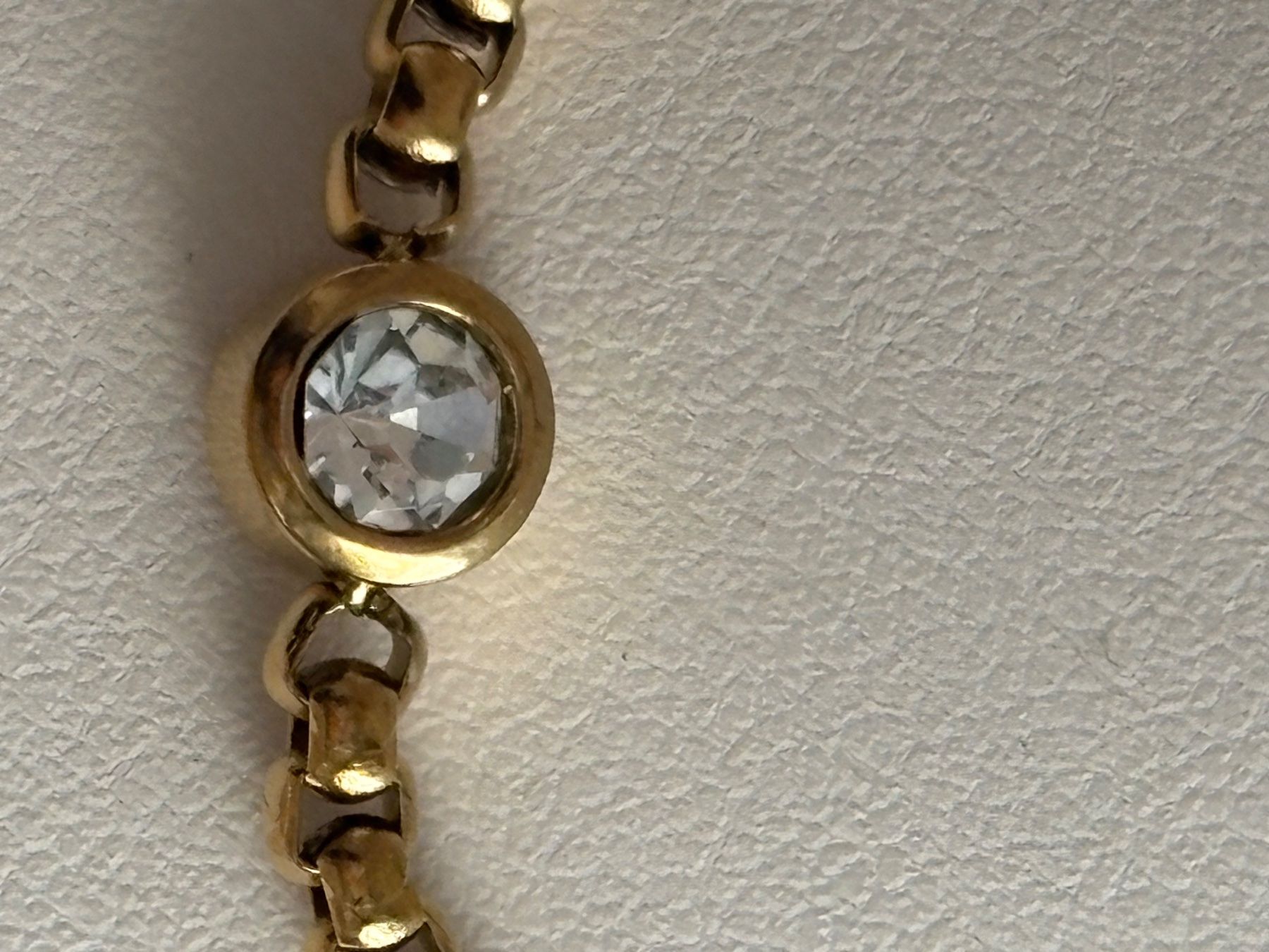 Catenine: Luxus Elegante Kette mit Armband Farbe Gold – Nuovo (secondo la descrizione) da Biel-Bienne venduto da Roserosse13 2
