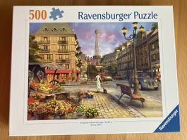 Ravensburger Puzzle, Paris, 500 Teile, wie neu, komplett