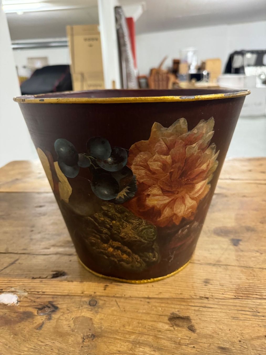Cestini per rifiuti: Corbeille à papier vintage – Usato da Oeschseite venduto da -Luxury-On-Line- 2