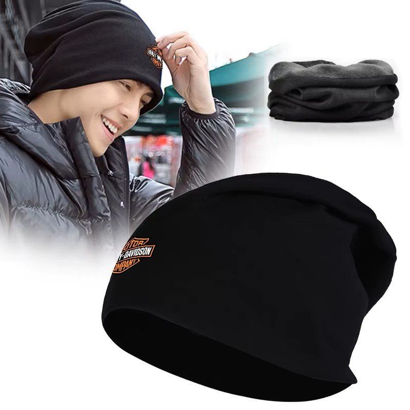 Copricapi, berretti & cappellini: Bonnet Harley-Davidson noir, unisexe J188 – Nuovo e nell'imballaggio originale da Allens venduto da MADE.IN.ROCK.N.ROLL 2