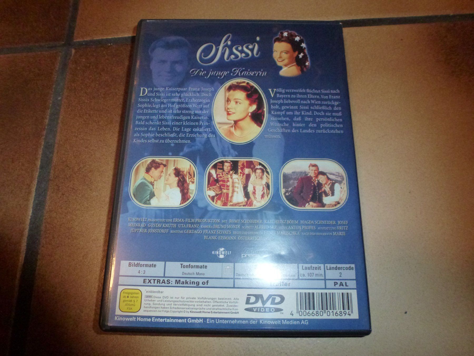 Tutti i DVDs: Sissi - Die Junge Kaiserin (DVD) – Usato da Olten venduto da Disc-Verkauf 2