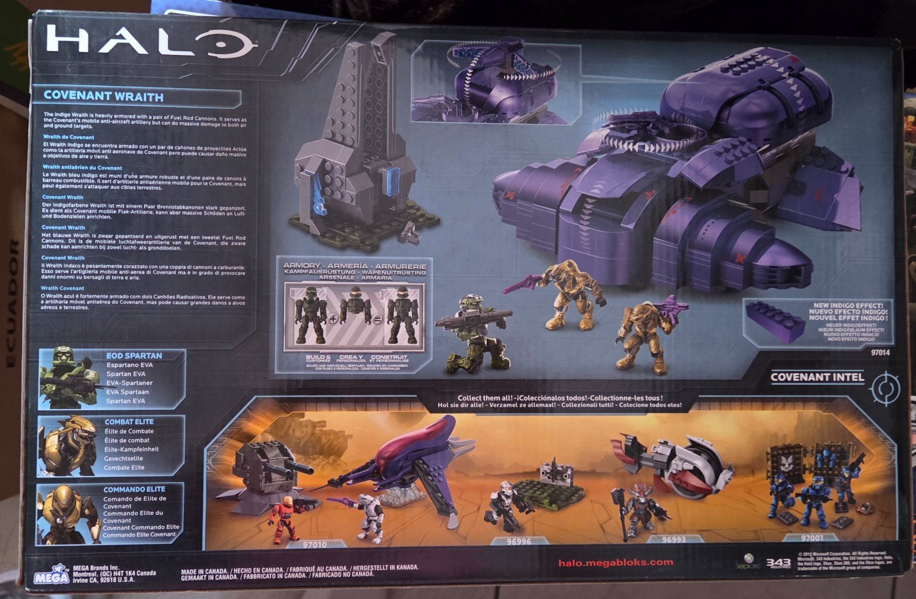 Kit di costruzioni: Mega Bloks Halo Covenant Wraith – Nuovo e nell'imballaggio originale da Aristau venduto da piinkmafia 1