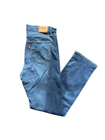 Jean Levi's 724 High Rise Straight bleu taille W30 L30