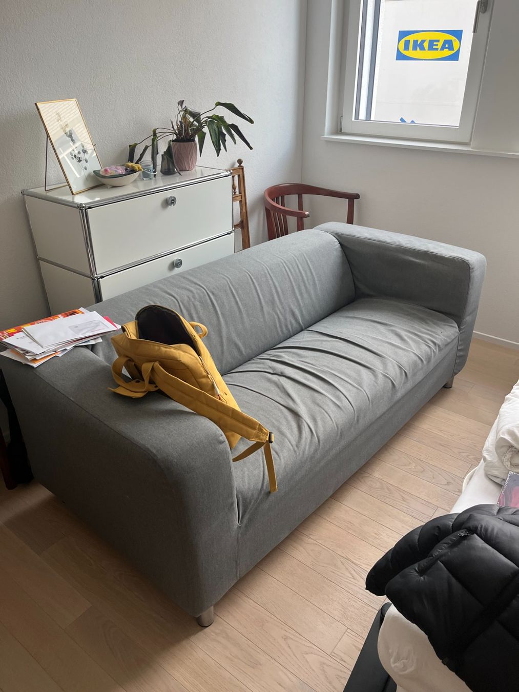 Ikea Divani: KLIPPAN 2er-Sofa, Vissle grau – Usato da Bern venduto da MauHuber 1
