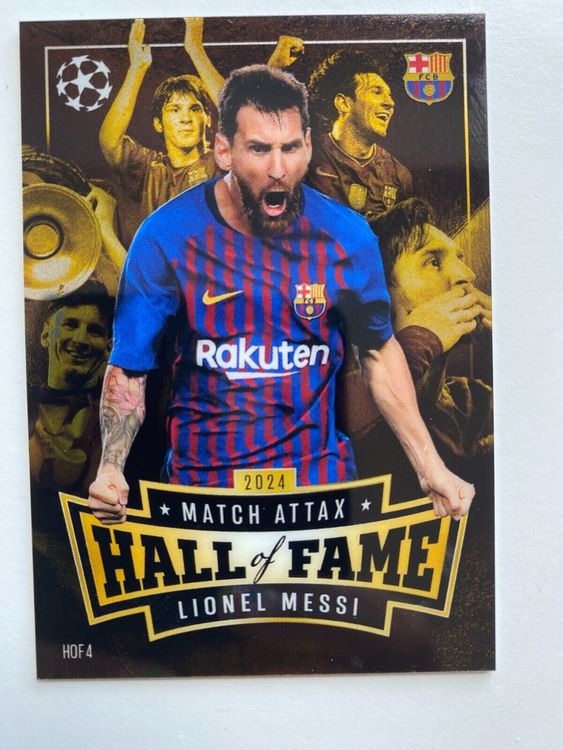 Lionel Messi - Topps - Hall of Fame (Neu (gemäss Beschreibung)) in ...