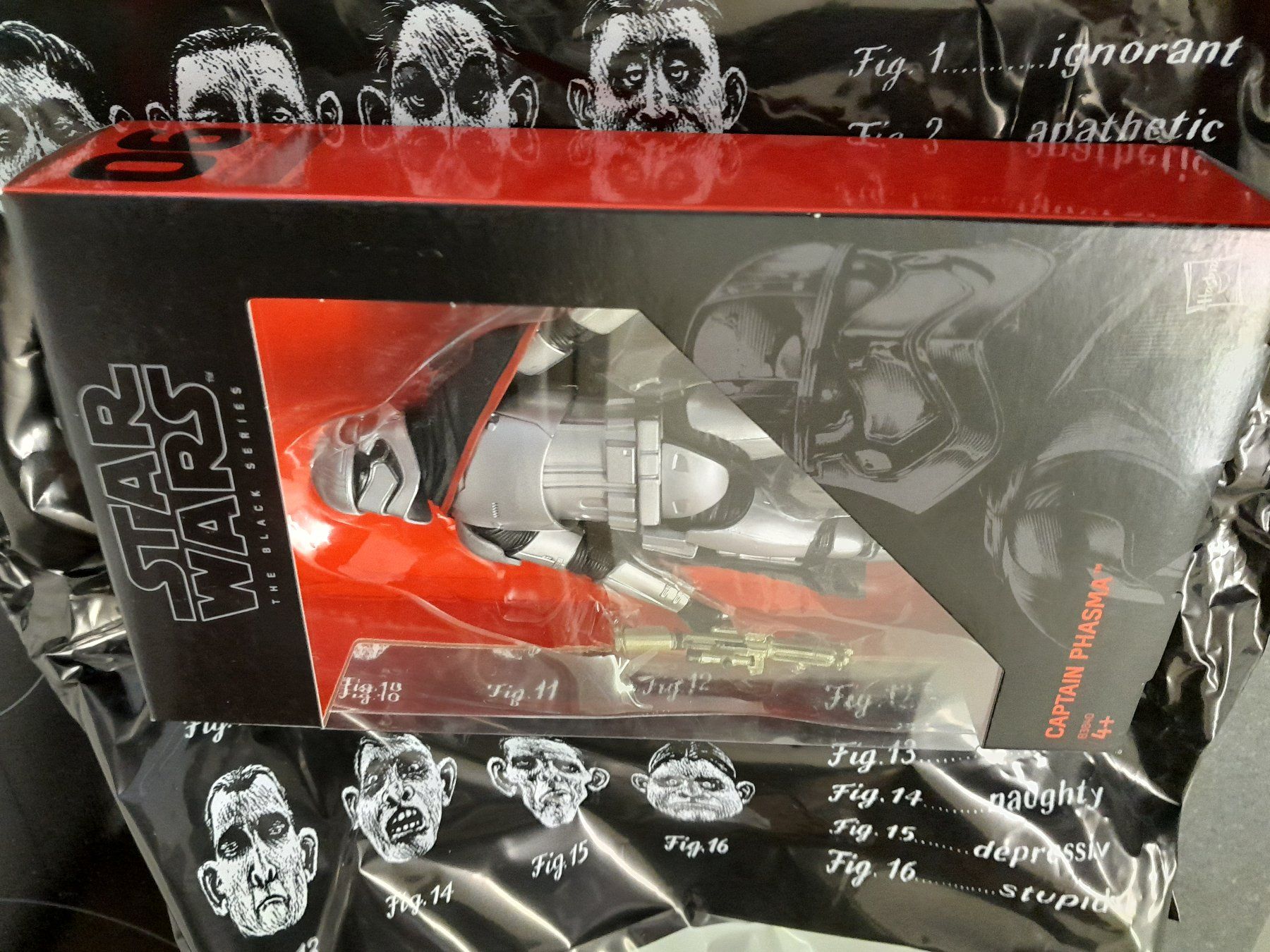 Hasbro Statuette: Hasbro Star Wars Black Series Captain Phasma – Usato da Rüti ZH venduto da Alemanni 2