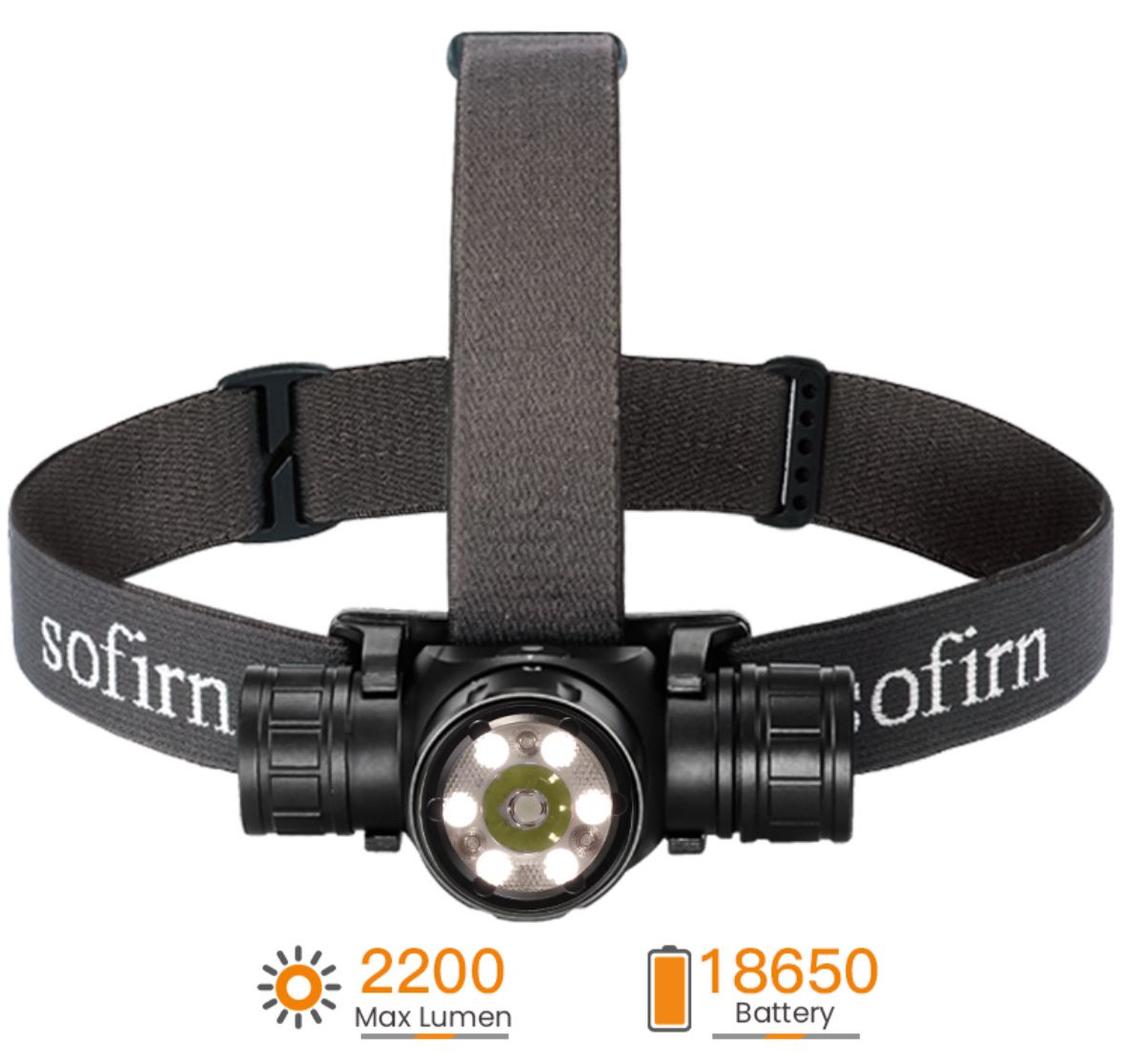 Lampade: Neu: Sofirn HS21 mit Rotlicht und Weisslicht – Nuovo e nell'imballaggio originale da Arbon venduto da Helmuth 8