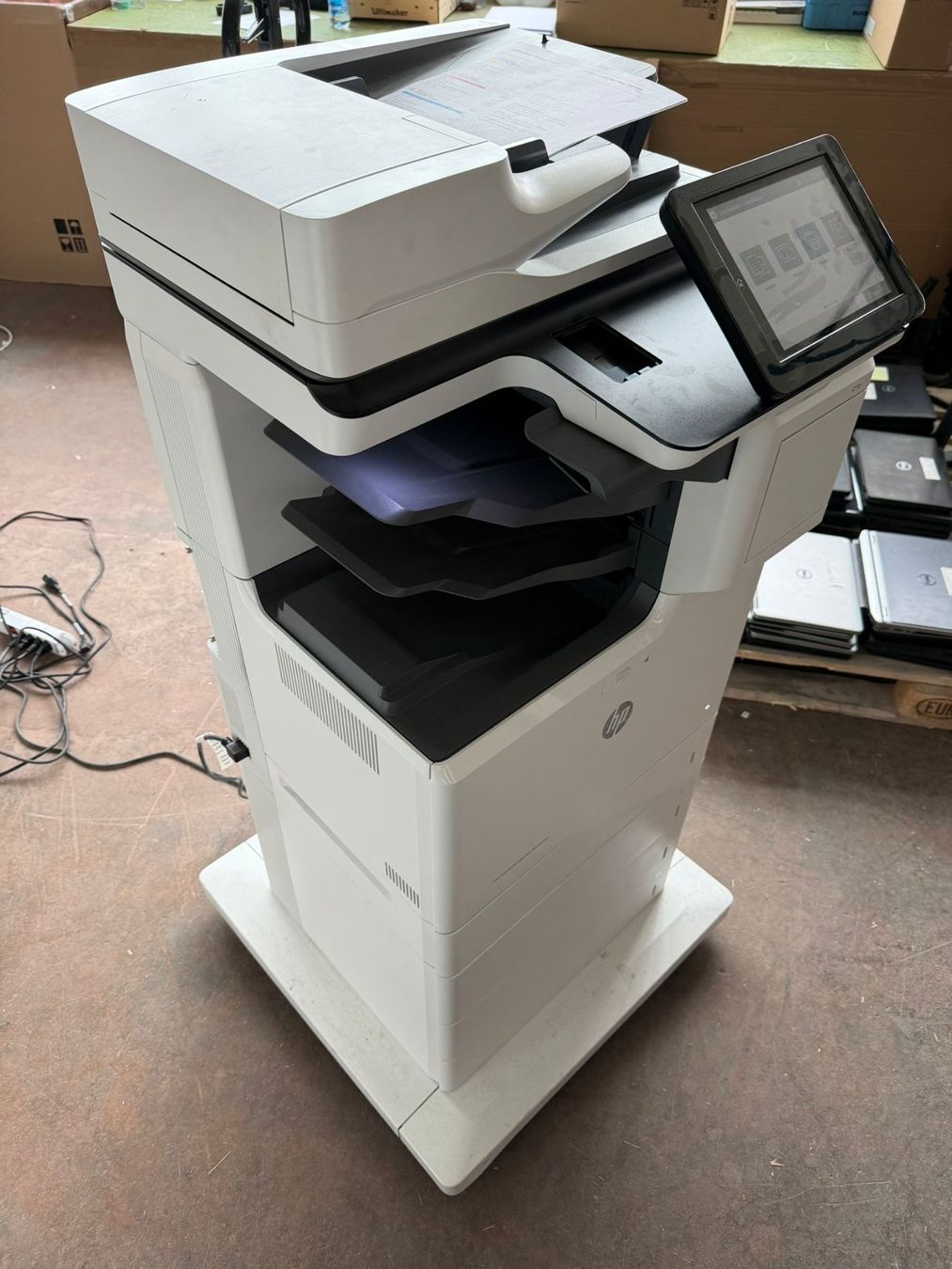 Hewlett Packard Drucker: HP Color LaserJet Flow E67560 –A4 Farb-Multifunktionsdrucker – Gebraucht aus Dottikon von refurbished-IT 2
