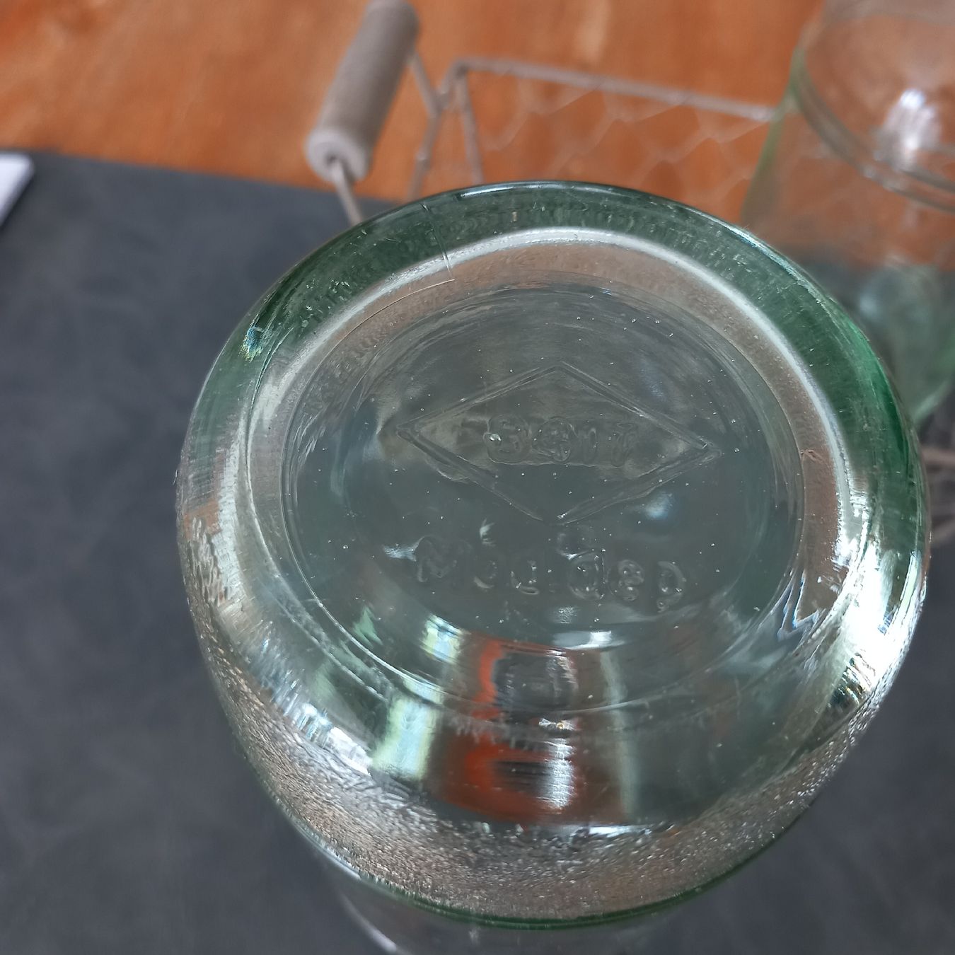 Contenitori & Simili: Seltene Glas Einmach Flaschen / Model B 417 / Vintage – Usato da Aegerten venduto da gismolini 6