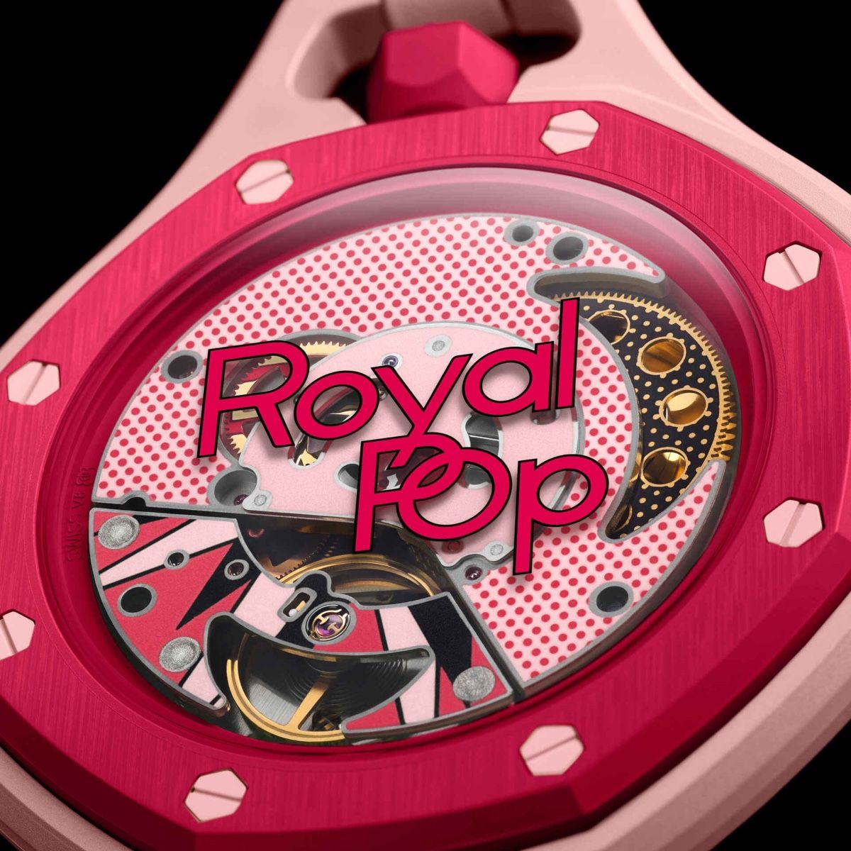 Swatch Uhren: Royal Pop - Otto Rosso – Neu und originalverpackt aus Gossau ZH von R1C7DO 2
