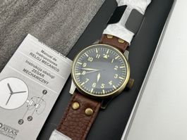 Vintage Handaufzug Herrenuhr Full Set NOS