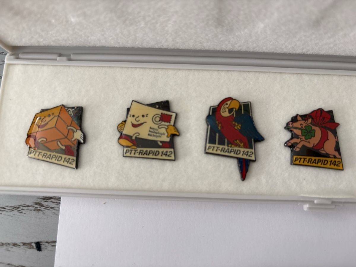 Placchette & Badge: PTT Rapid Pin-Sammlung, PTT Mofa – Usato da Herznach venduto da bossard01 2