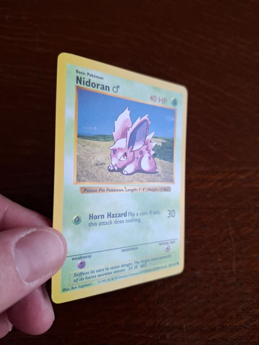 Pokémon Carte collezionabili: Pokemon Nidoran Base Set Shadowless 55/102 – Usato da Giornico venduto da ale_lc8k 2