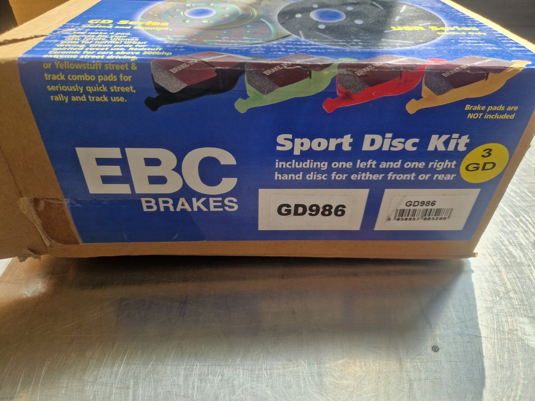 Tutti pezzi di ricambio auto: EBC Bremsscheiben Toyota Yaris – Nuovo e nell'imballaggio originale da Kerzers venduto da ernst1234 1