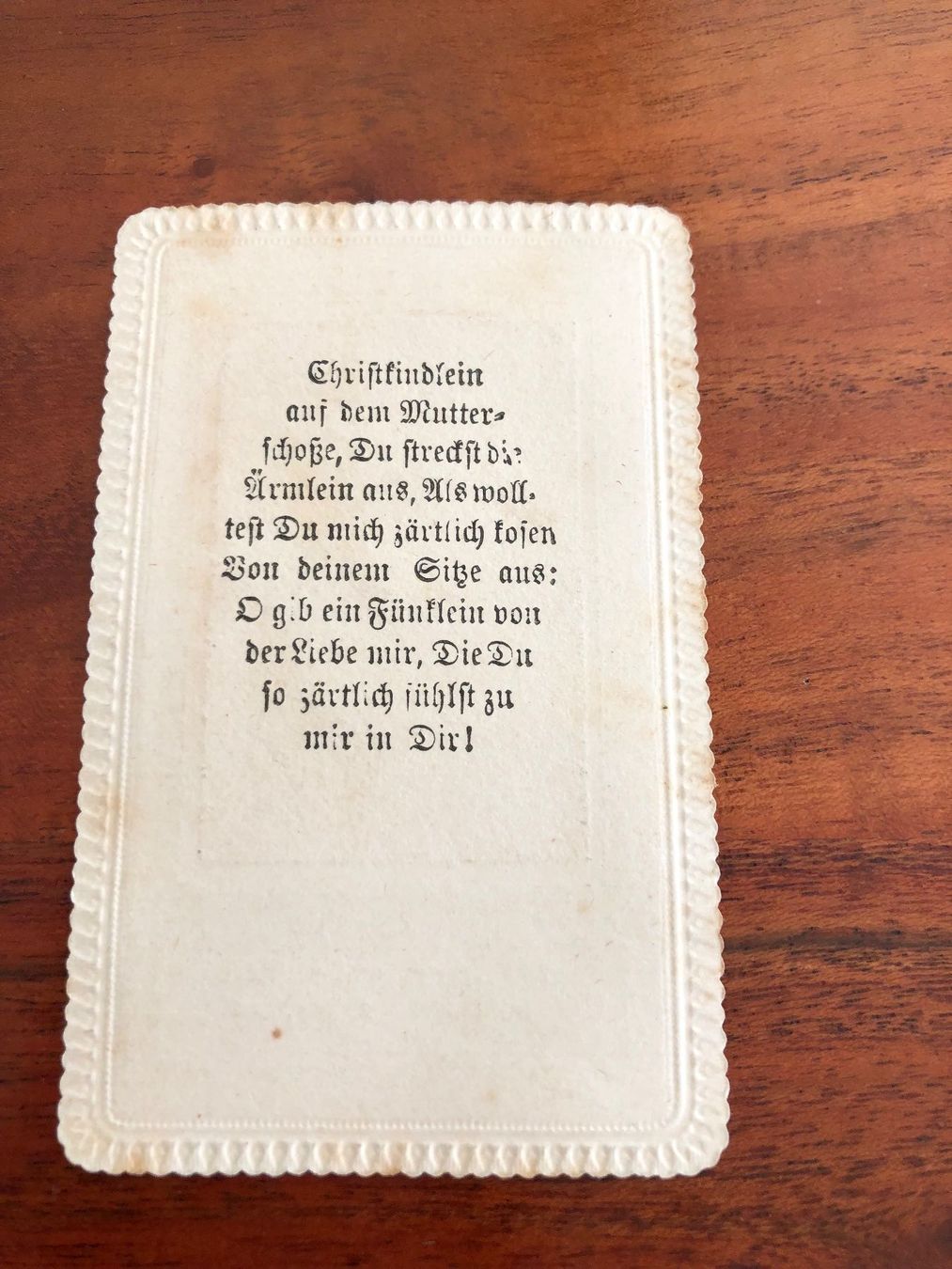 Foto & Immagini: Antike Andachtsbildchen, Jungrau Maria mit Kind – Usato da Schübelbach venduto da Dolly990_2 1