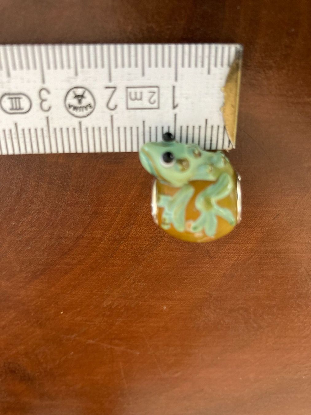 Ciondoli: CHARM BEAD FROSCH PANDORA-KOMPATIBEL – Usato da Subingen venduto da Etageren 8