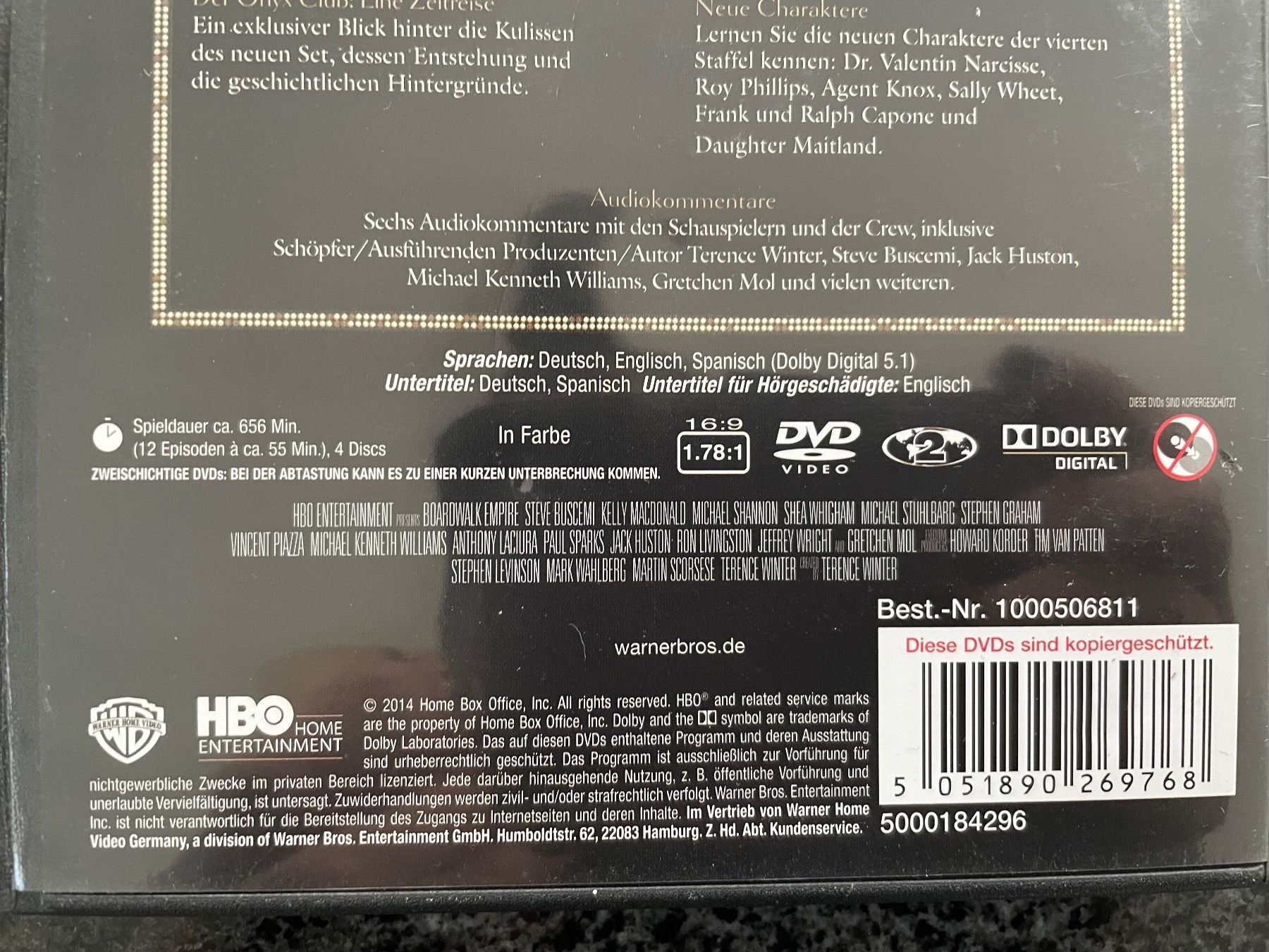 Tutti i DVDs: Bordwalk Empire komplette Serie – Usato da Belpberg venduto da Ranukel 2