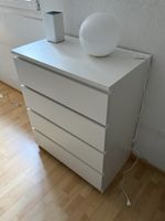 MALM Kommode weiss 4 Schubladen 80x100 cm guter Zustand