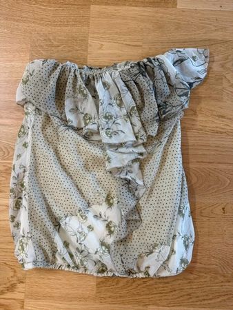schulterfreie Top Benetton Gr.XS wie neu