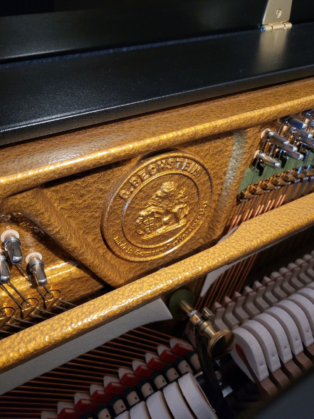 Strumenti musicali: C. Bechstein Contur 118 Klavier – Usato da zürich venduto da lorenzoscarfi 2