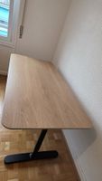 Bureau IKEA BEKANT 160x80 cm – Plateau Plaqué Chêne Blanchi