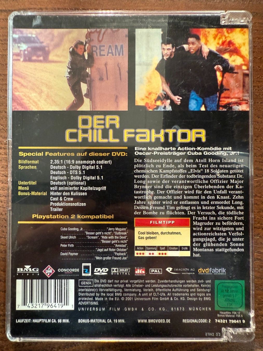 Tutti i DVDs: Der Chill Faktor – Usato da Zürich venduto da FilmFreunde 1