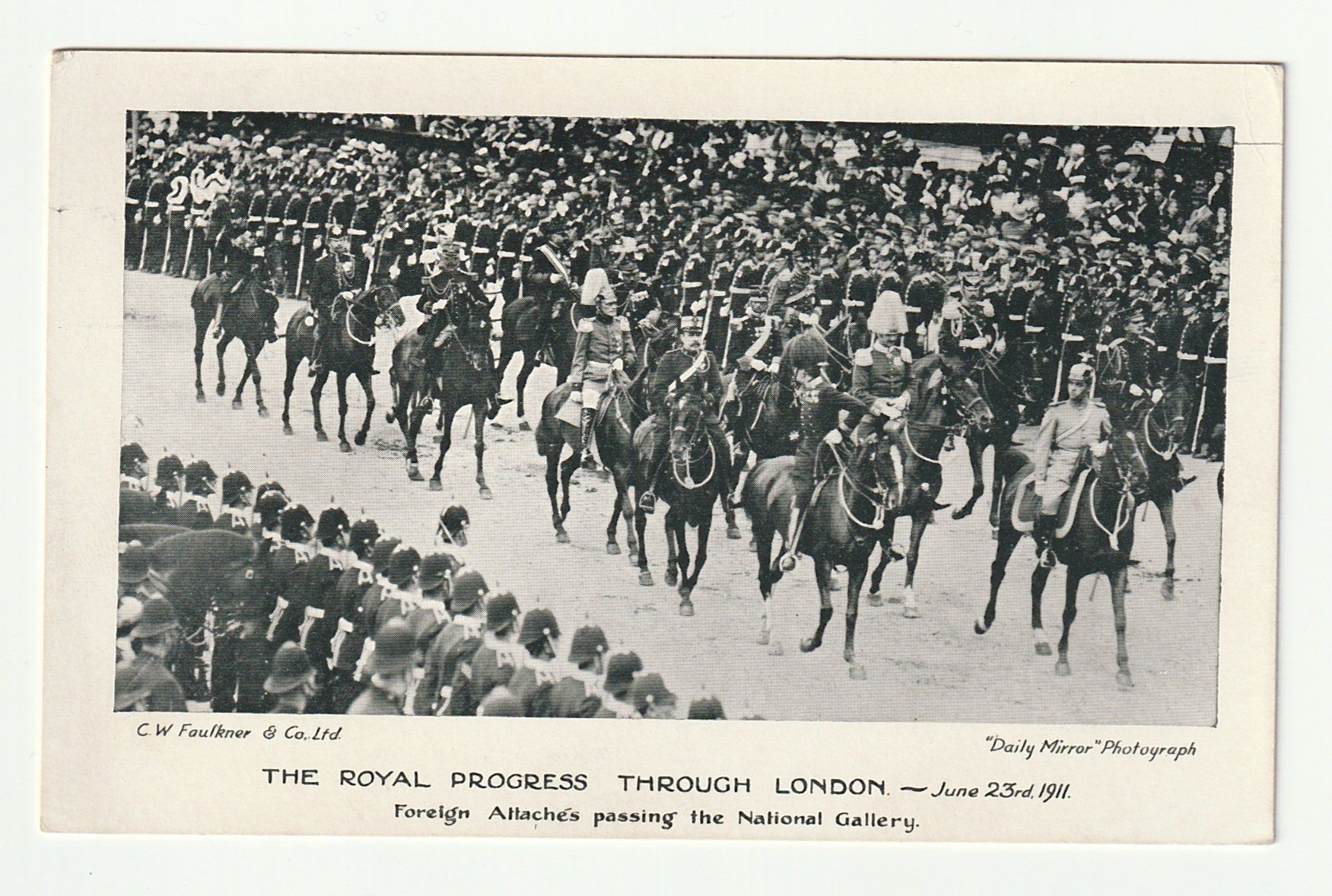 Cartoline postali: 1911, England, Royal Progress Through London, Pferd – Nuovo (secondo la descrizione) da St. Gallen venduto da Ricardo_Deals