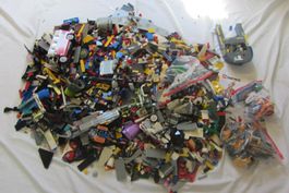 Legos Konvolut 16,0 Kg gemischt, Dachbodenfund ab 1 Stutz !!