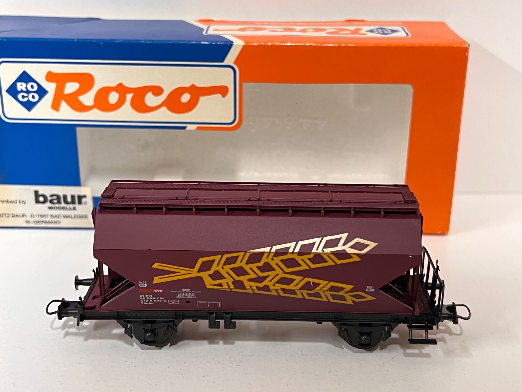 Roco Modellini di ferrovie: Roco 291025  SBB baur MODELLE H0 AC – Nuovo e nell'imballaggio originale da Geroldswil venduto da TopTrain54 3