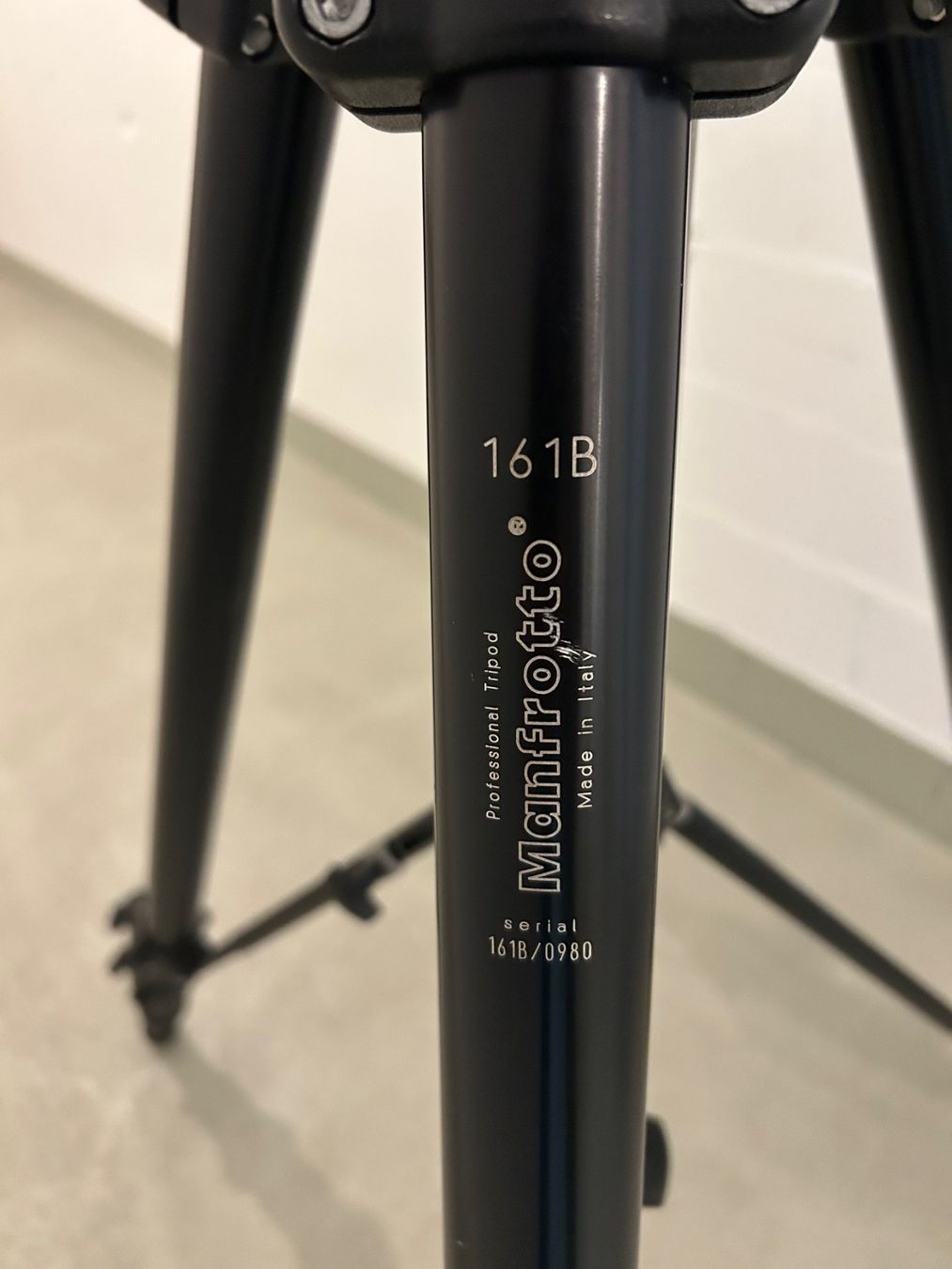 Treppiedi & Teste: Manfrotto Profi Stativ 161B – Usato da Winterthur venduto da noldi-s 1