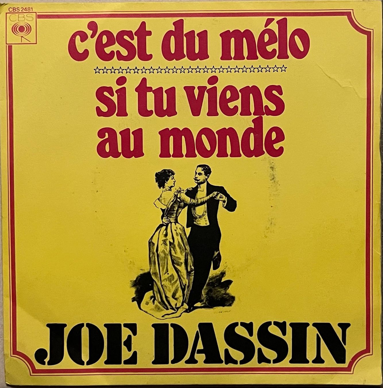 Dischi in vinile: JOE DASSIN - C'EST DU MÉLO – Usato da Bussigny venduto da vinyl-pas-cher